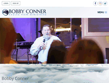 Tablet Screenshot of bobbyconner.org